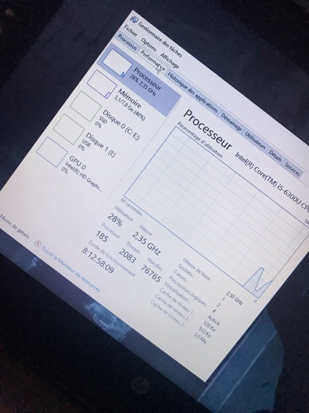 Ordinateur Hp probook 640 G2(i5) 512gb 8gb ram