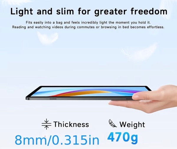 Tablette PHILIPS T7315 10,1 pouces, système Android 16