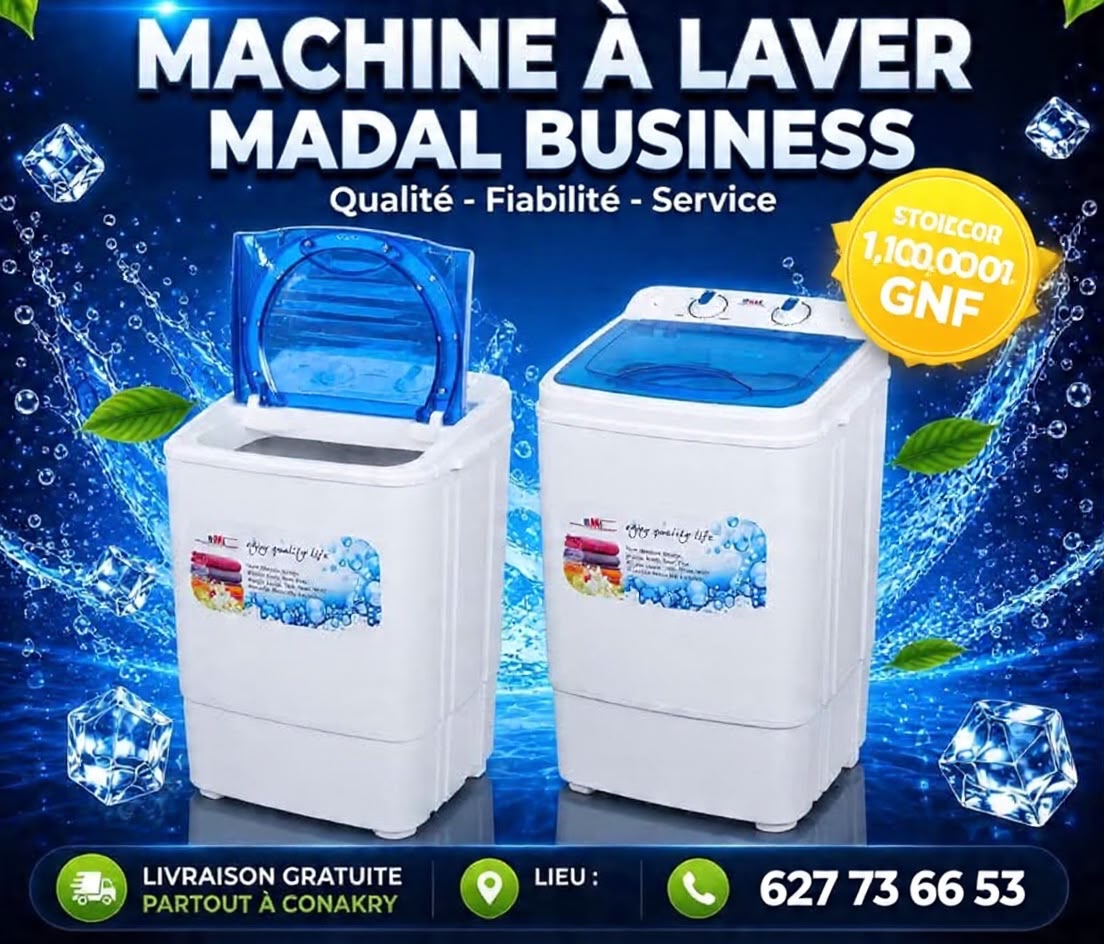 Machine + étagère toilettes