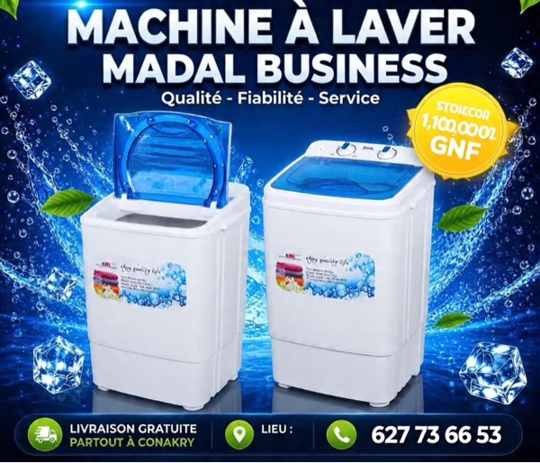 Machine + étagère toilettes