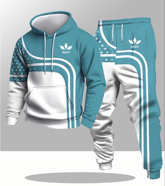 Ensemble sweat à capuche décontracté