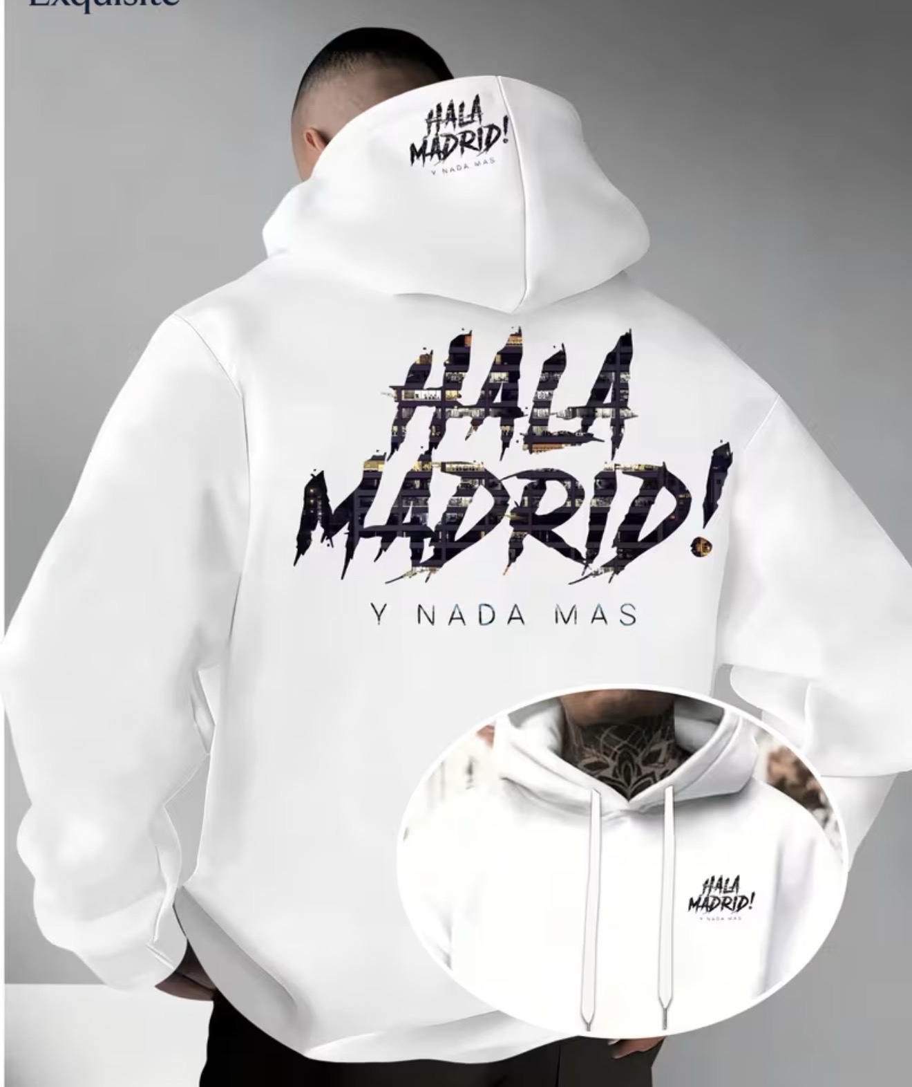 Sweat-shirt sur le thème « Hala Madrid »