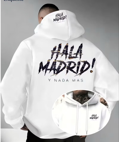 Sweat-shirt sur le thème « Hala Madrid »