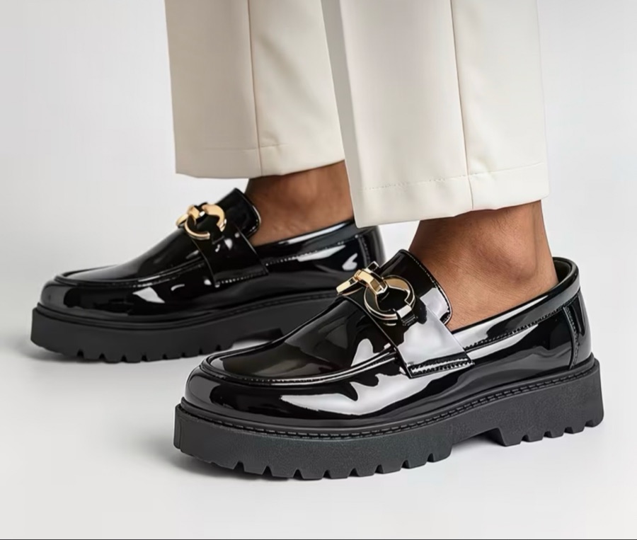 Mocassin Original verni à finition brillante pour homme