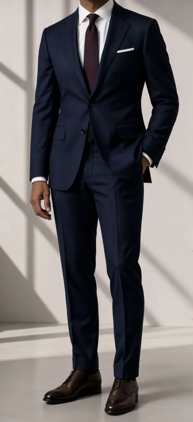 Costume Bleu Marine