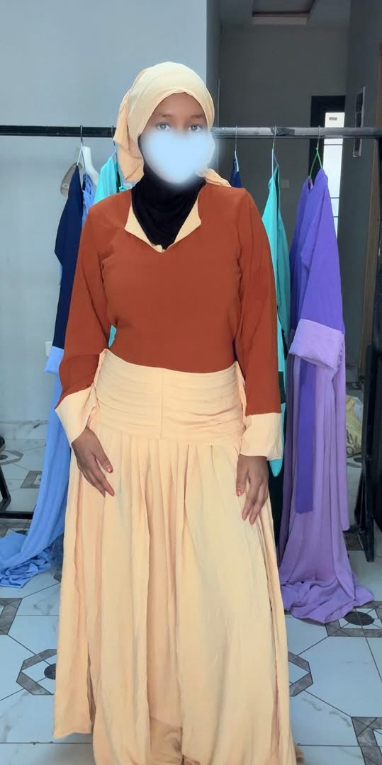 Ensemble robe et foulard