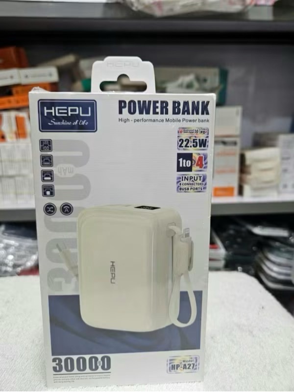 Power bank HEPU 30000 mAh