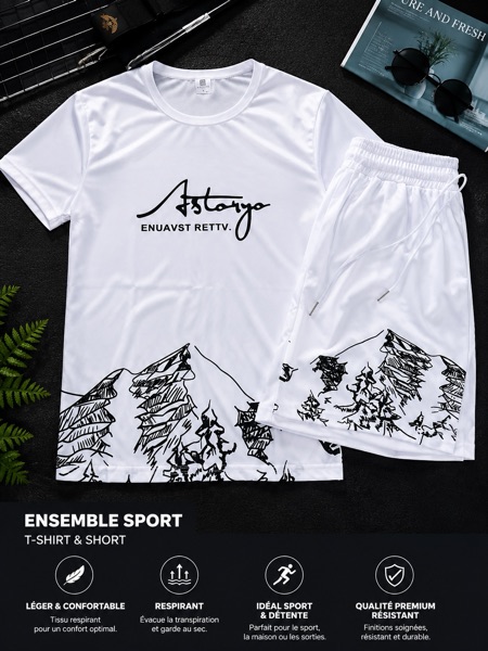 Ensemble sport tendance pour les enfants