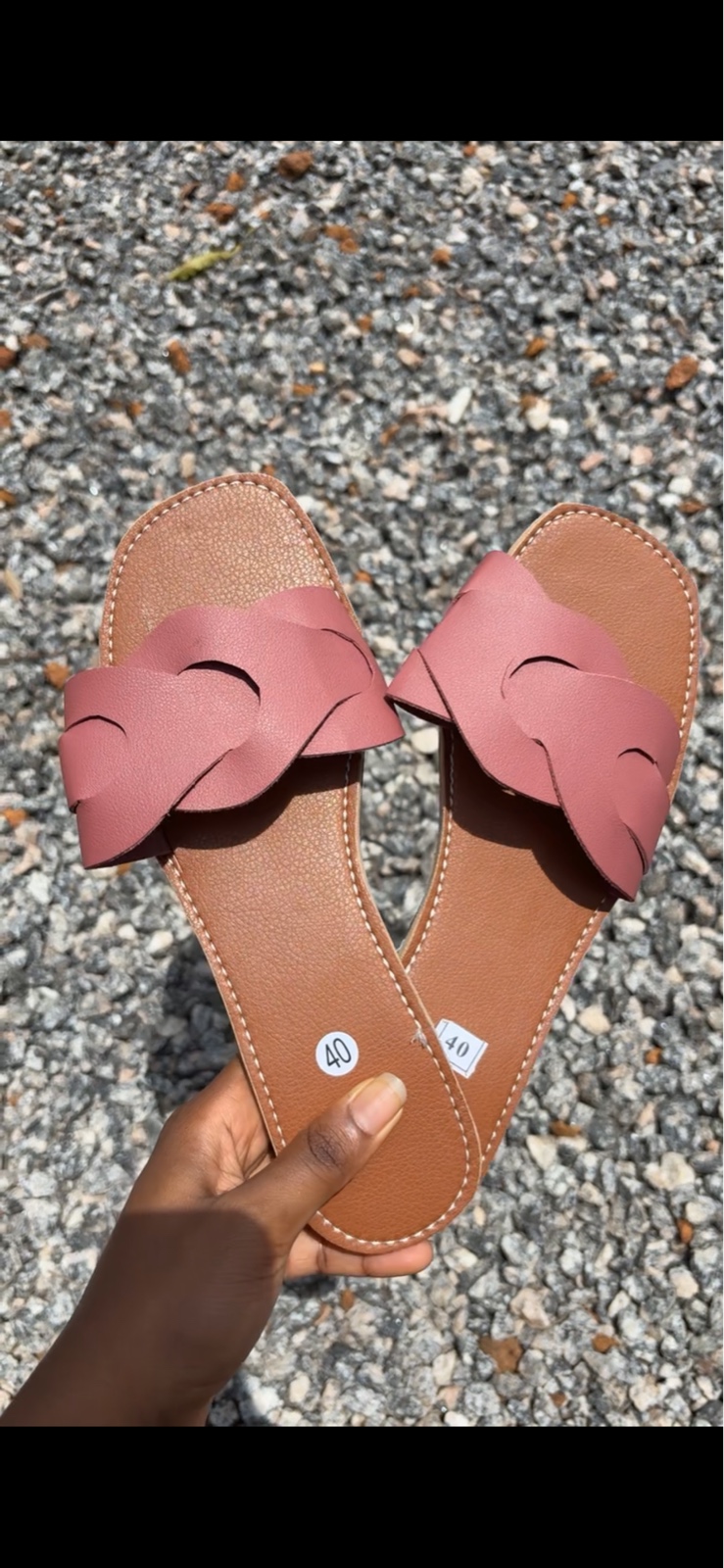 Sandales 100% cuir