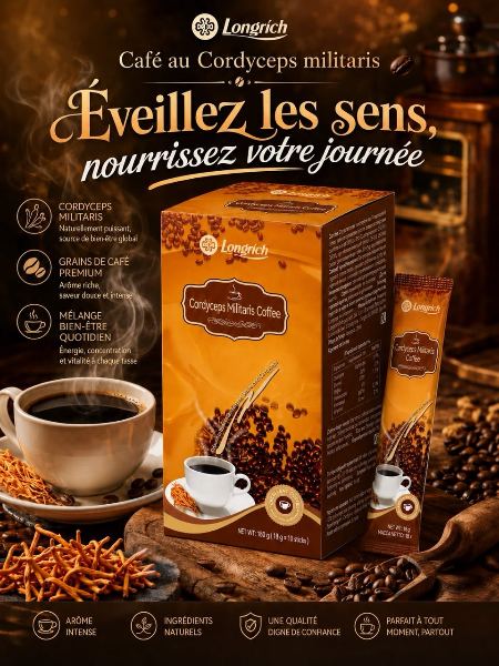 Café cordycepte