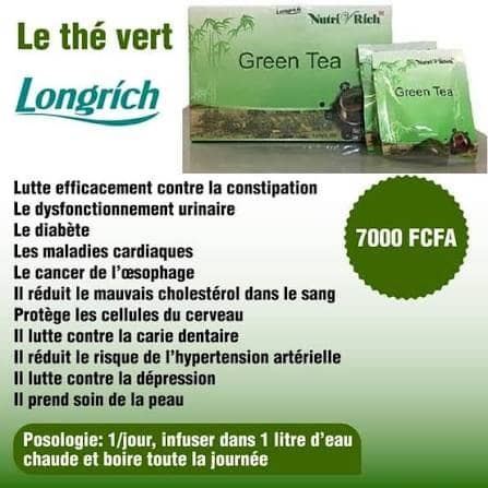 Thé vert  longrich