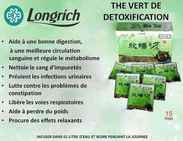Thé vert  longrich
