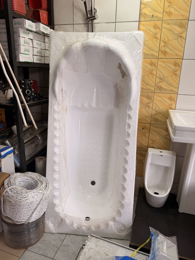 Baignoire en fibre de verre