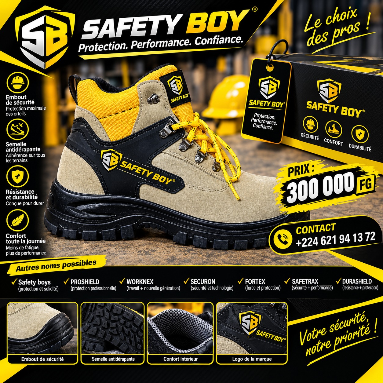 Chaussures de sécurité