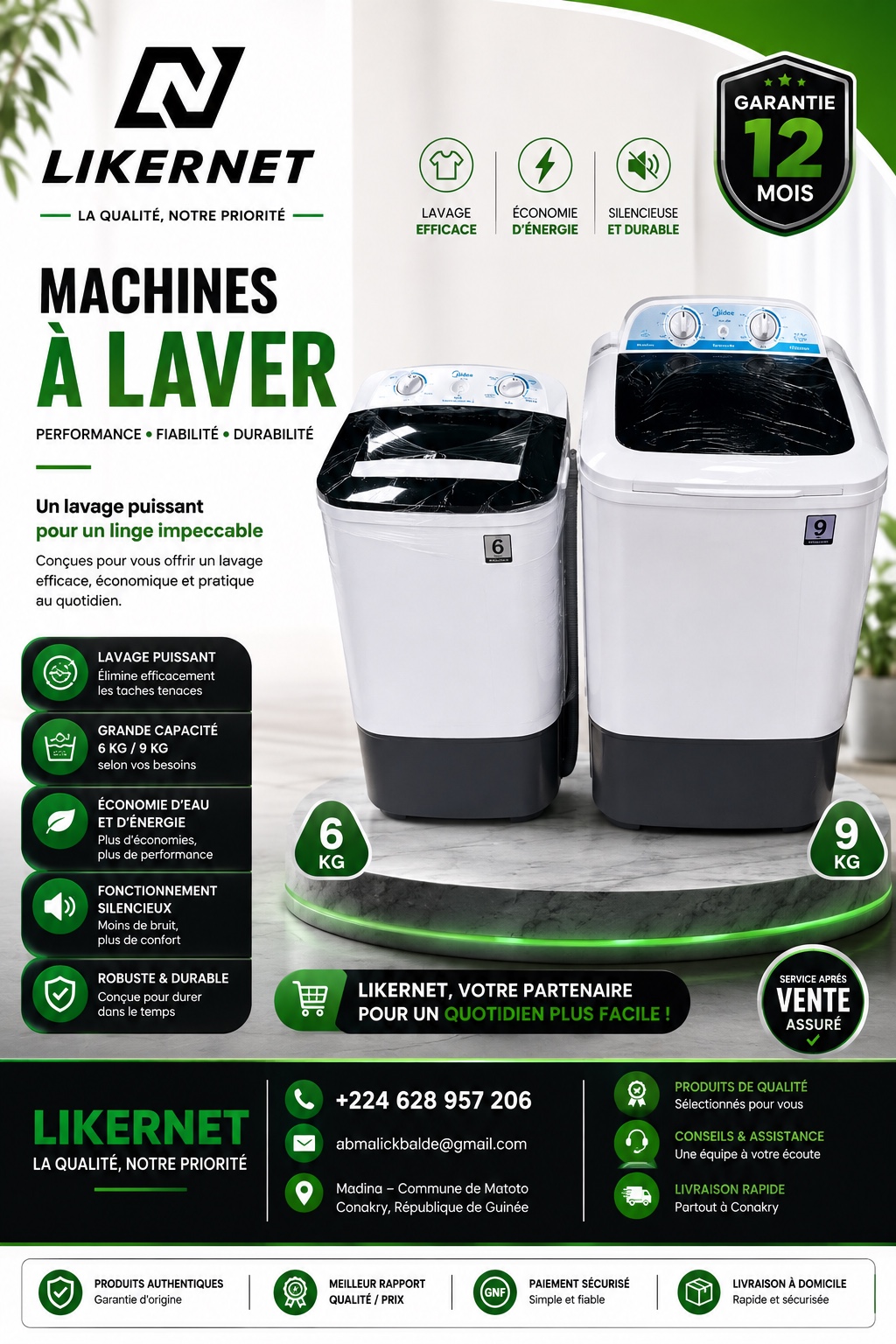Machine à laver