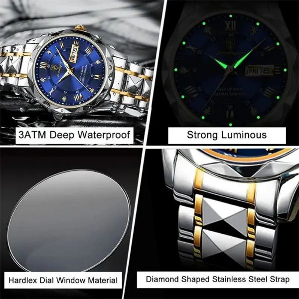 Montre hommes de qualités de marque POEDAGAR