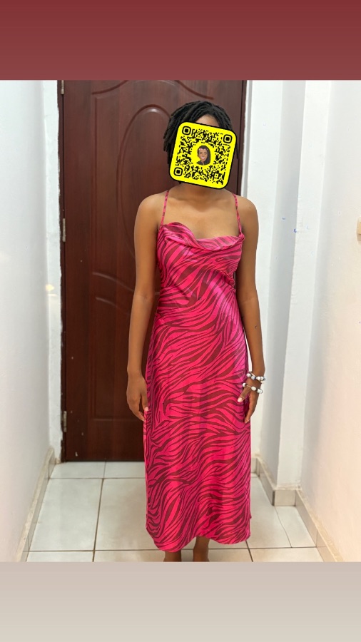 Robe en soie taille S et M